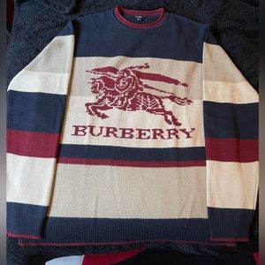 Mens XL Burberry Sweater